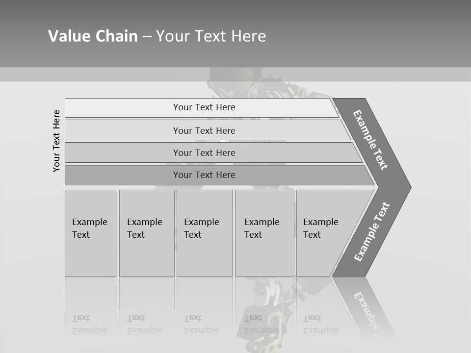 Alive Toon Toon Bot PowerPoint Template