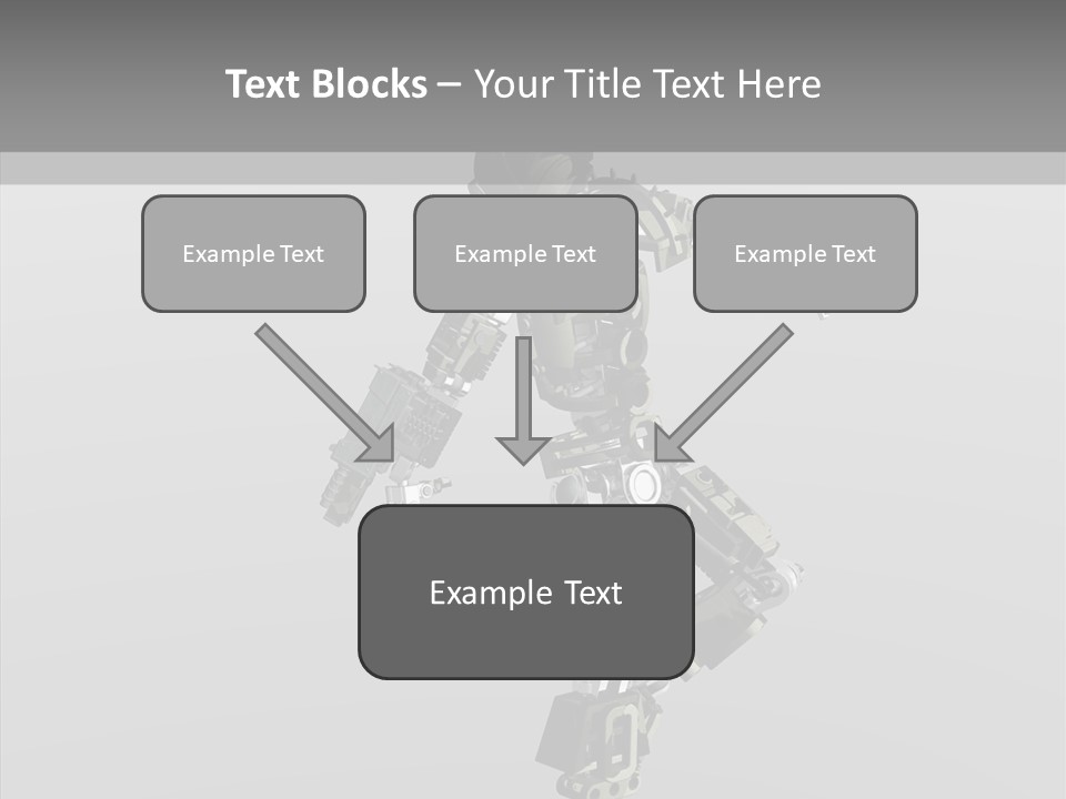Alive Toon Toon Bot PowerPoint Template