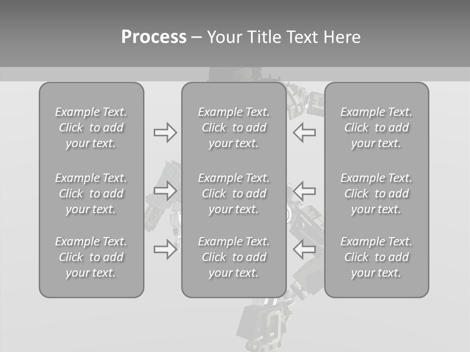 Alive Toon Toon Bot PowerPoint Template