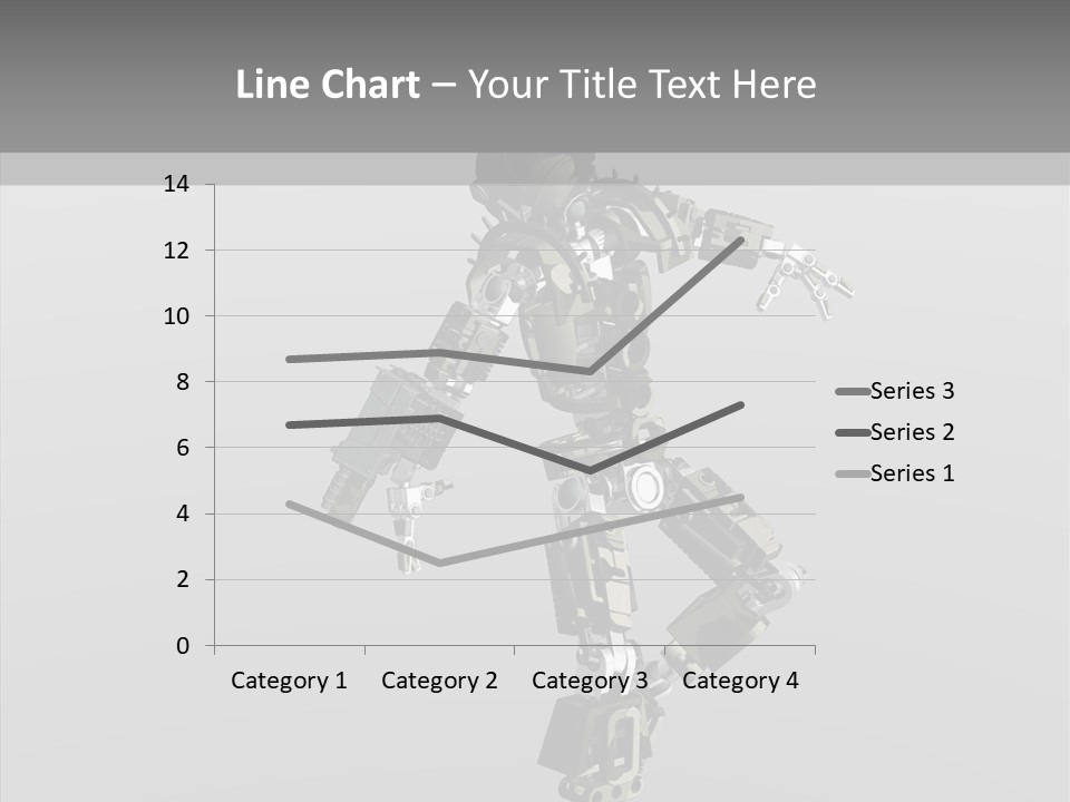 Alive Toon Toon Bot PowerPoint Template
