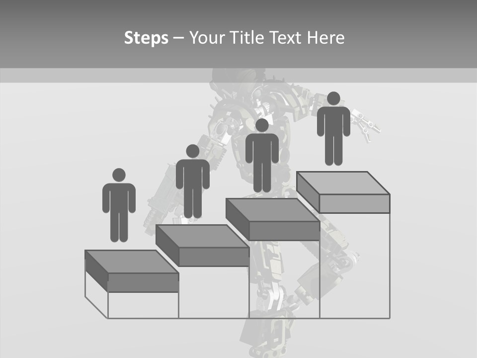 Alive Toon Toon Bot PowerPoint Template