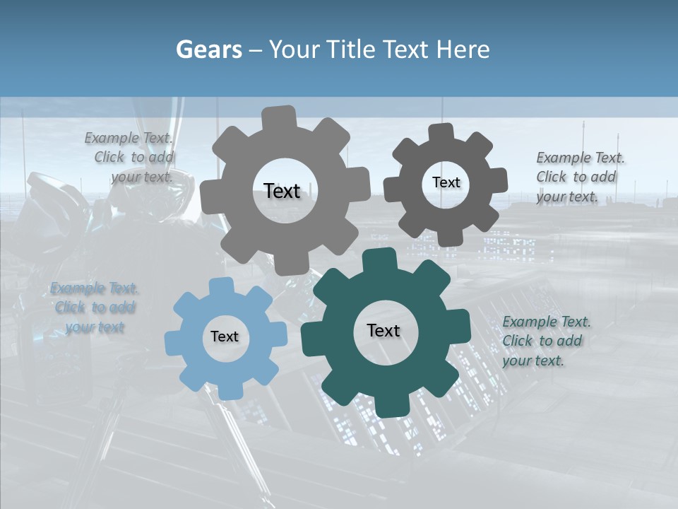 Digital Industrial Render PowerPoint Template