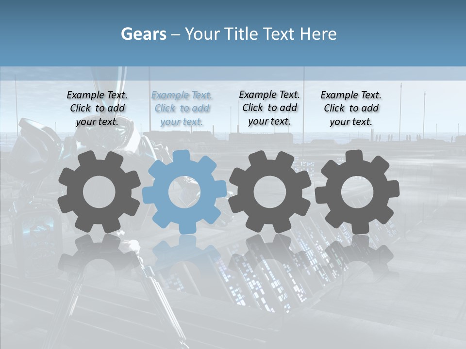 Digital Industrial Render PowerPoint Template