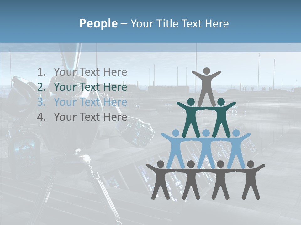 Digital Industrial Render PowerPoint Template