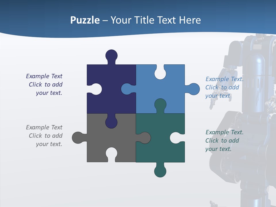 Machine Wallpaper Render PowerPoint Template