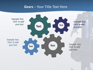 Machine Wallpaper Render PowerPoint Template