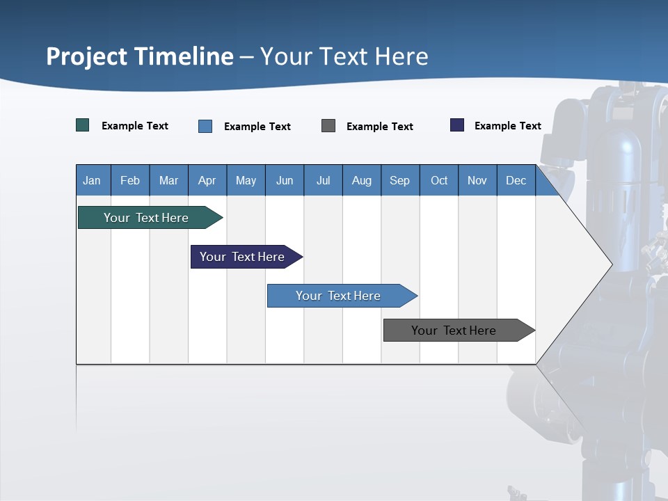 Machine Wallpaper Render PowerPoint Template