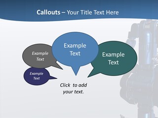Machine Wallpaper Render PowerPoint Template