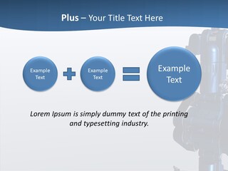 Machine Wallpaper Render PowerPoint Template