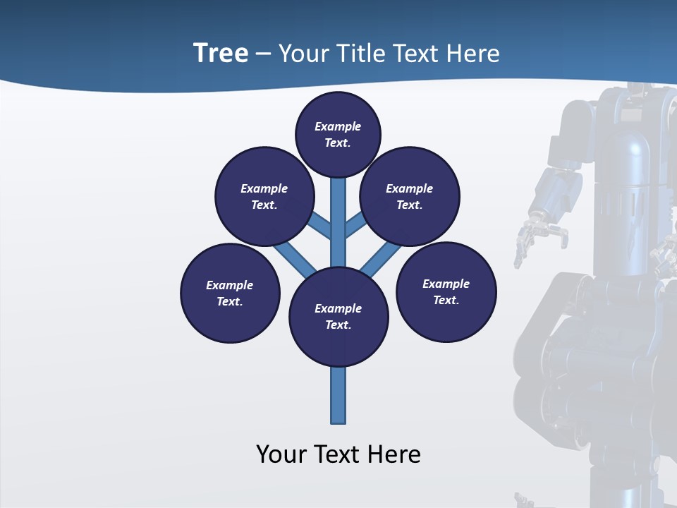 Machine Wallpaper Render PowerPoint Template