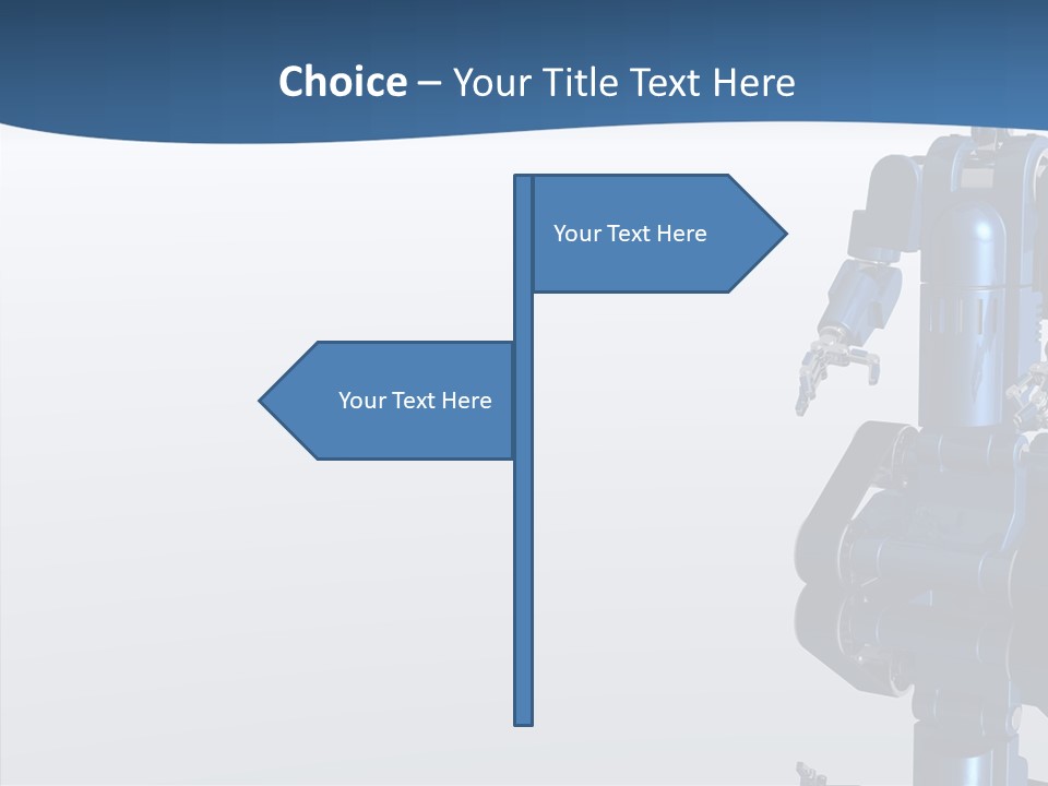 Machine Wallpaper Render PowerPoint Template