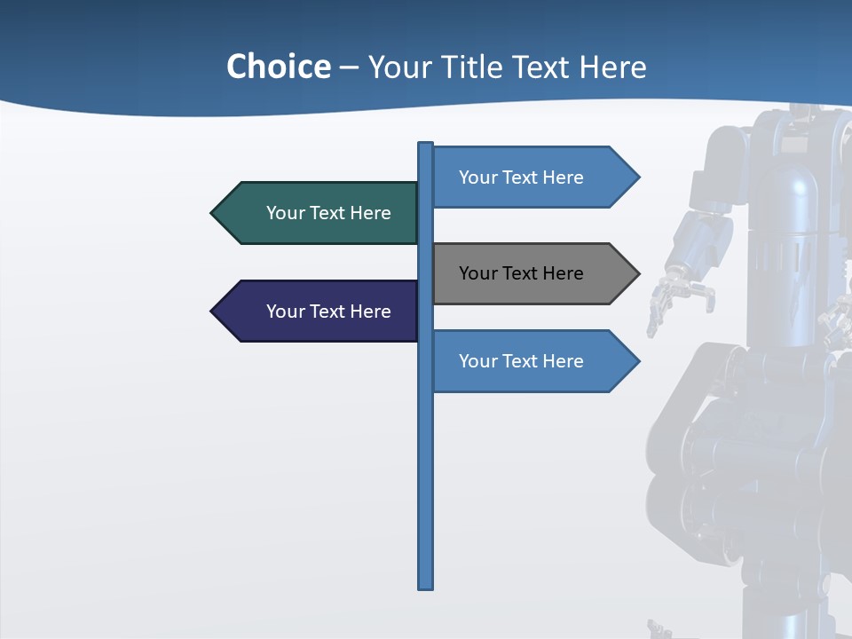 Machine Wallpaper Render PowerPoint Template