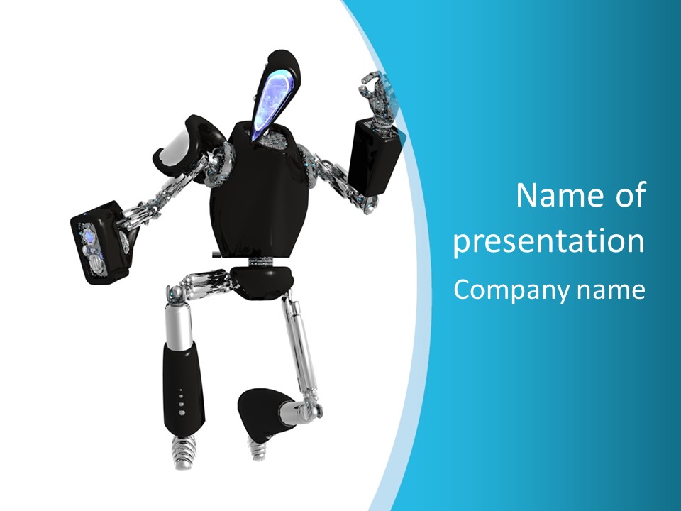 Iron Graphic Android PowerPoint Template