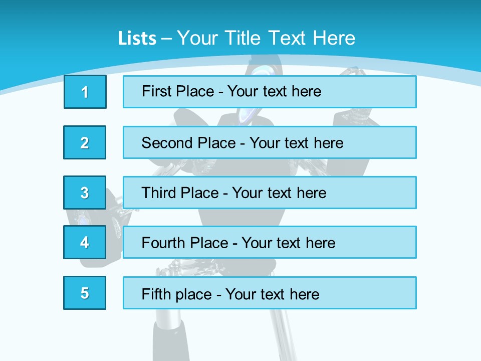 Iron Graphic Android PowerPoint Template