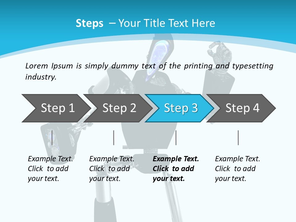 Iron Graphic Android PowerPoint Template