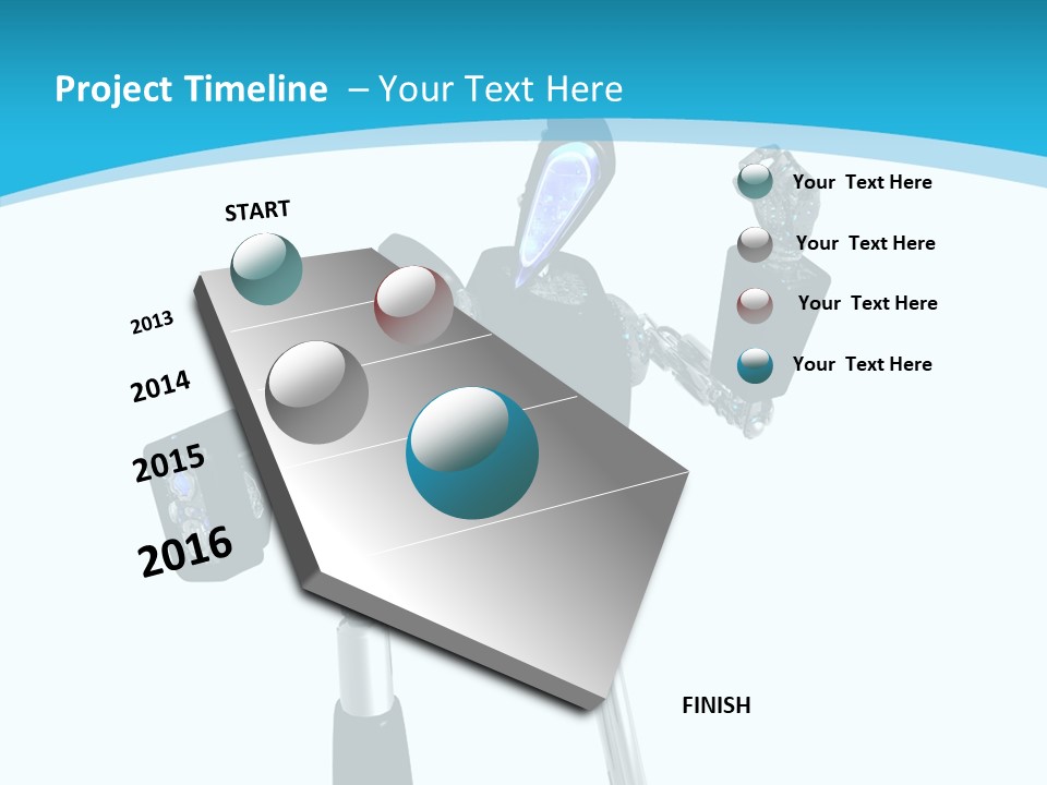 Iron Graphic Android PowerPoint Template