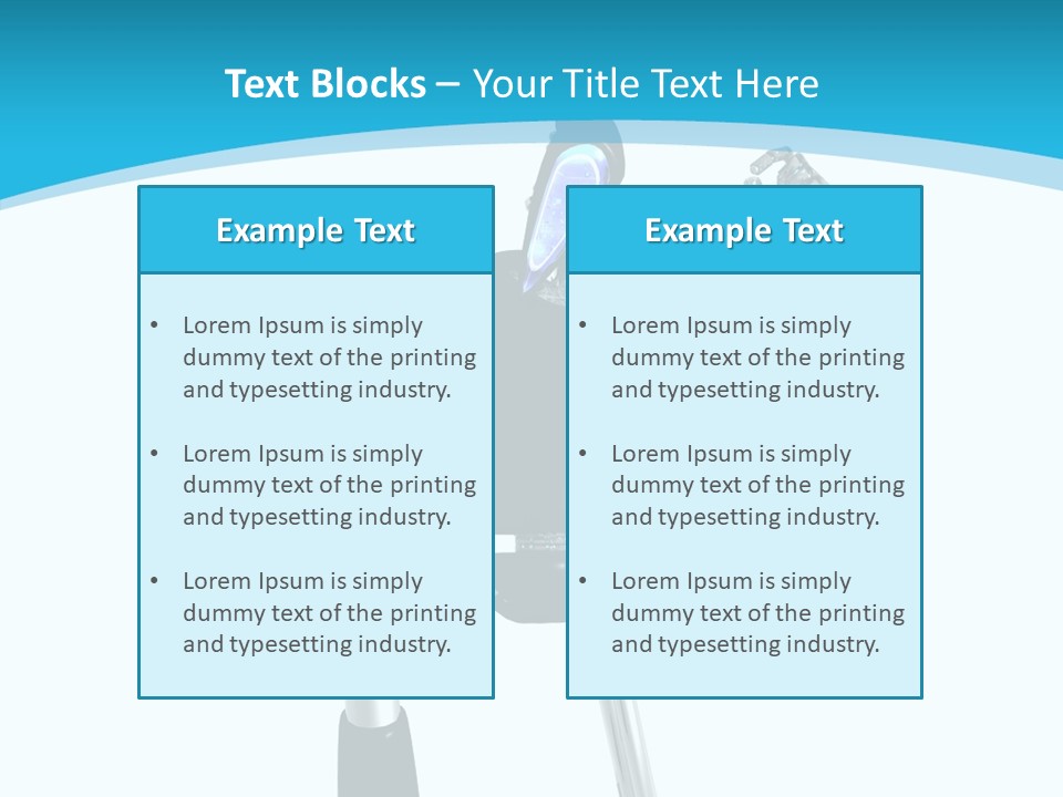 Iron Graphic Android PowerPoint Template