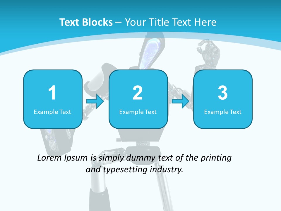 Iron Graphic Android PowerPoint Template