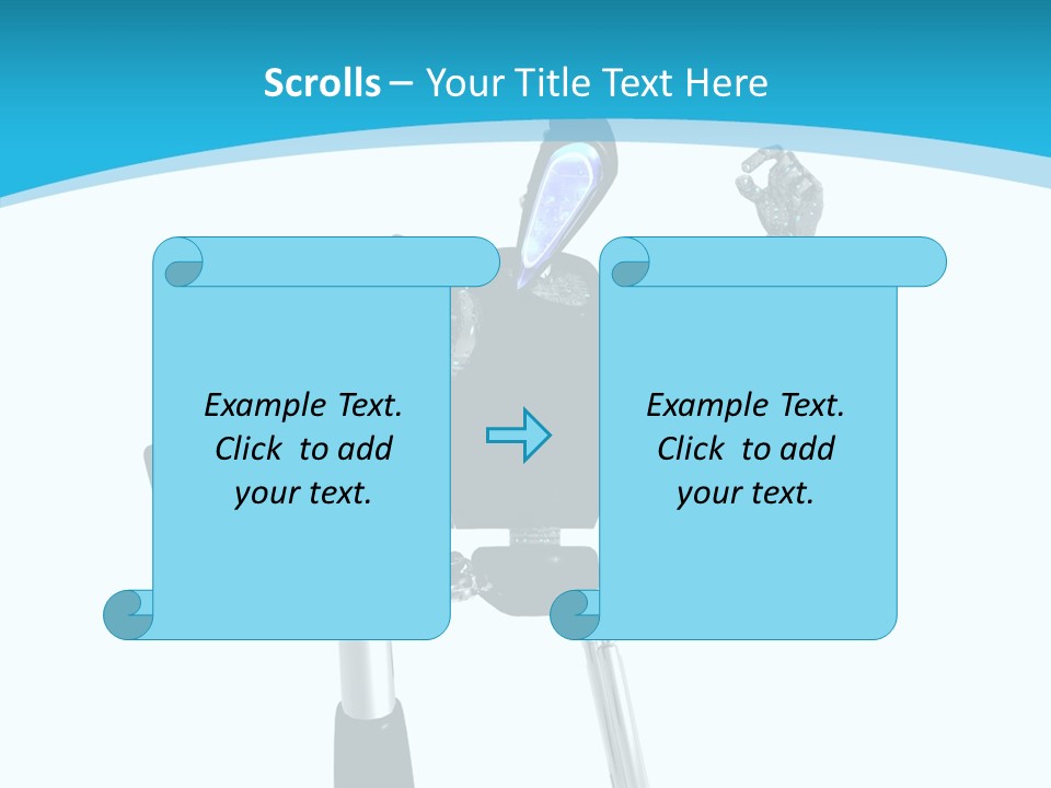 Iron Graphic Android PowerPoint Template