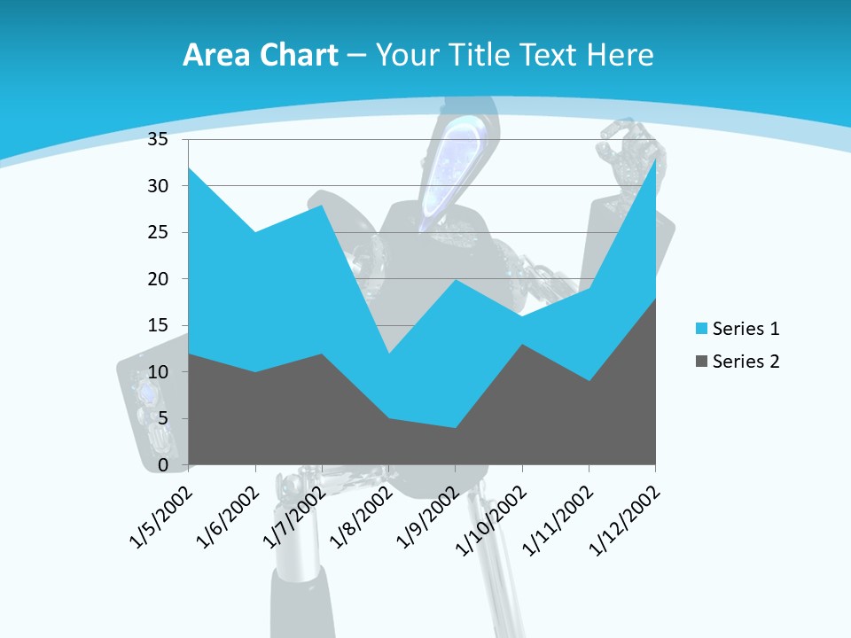 Iron Graphic Android PowerPoint Template