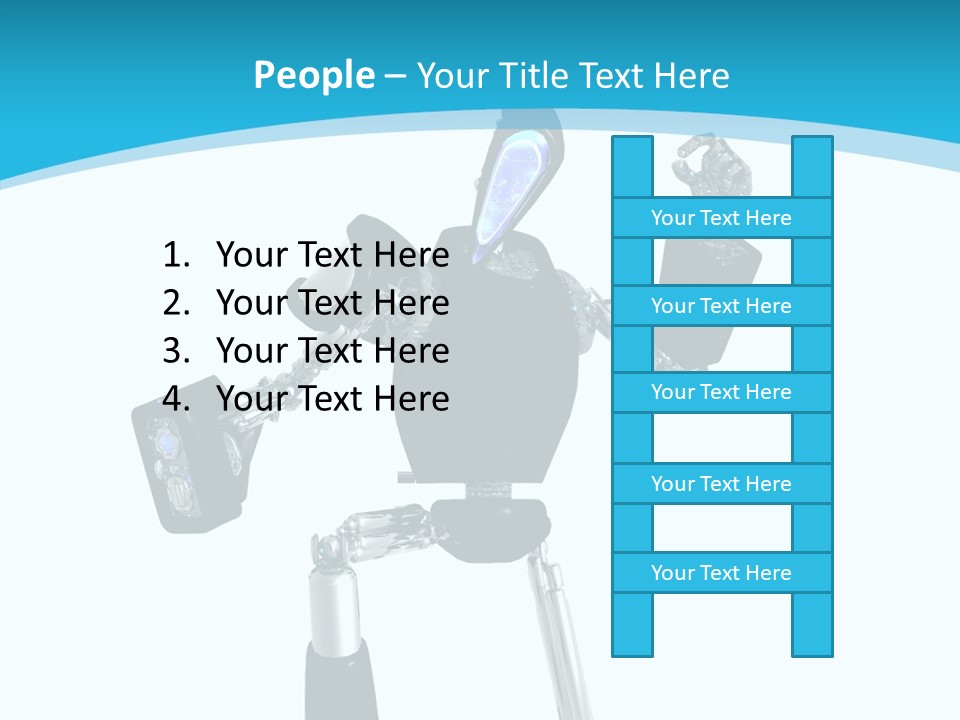 Iron Graphic Android PowerPoint Template