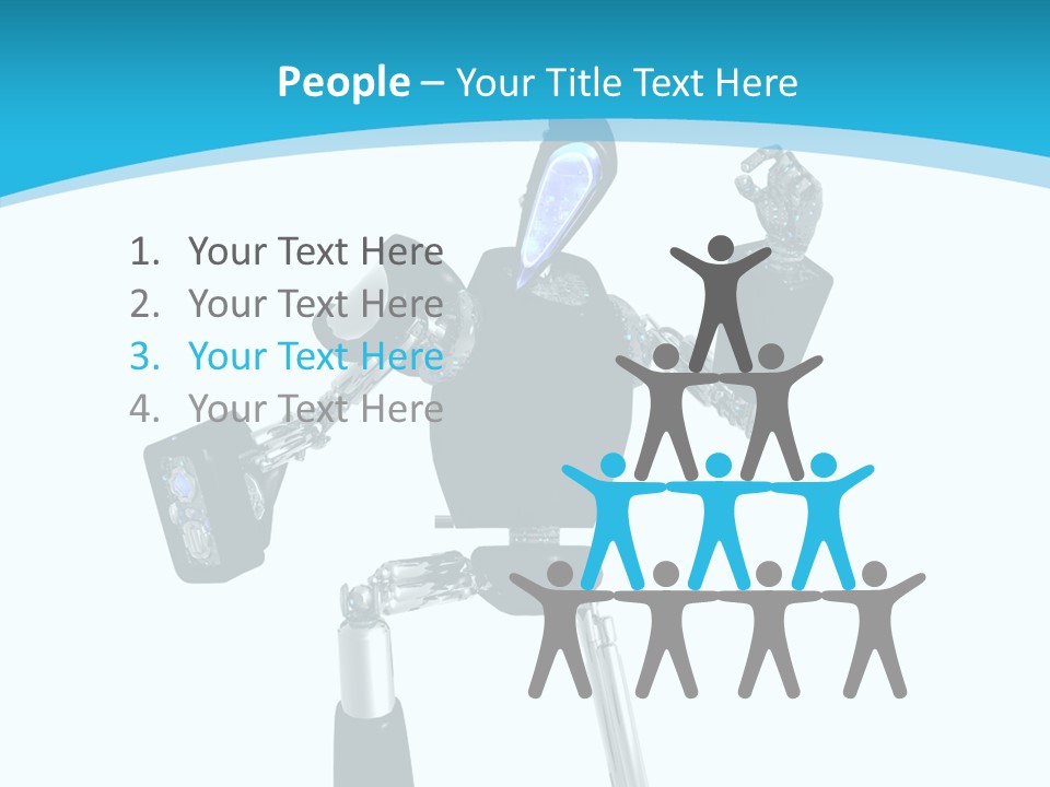 Iron Graphic Android PowerPoint Template