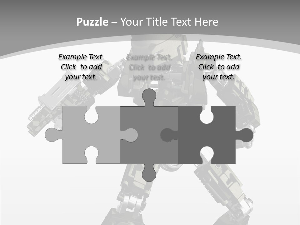 Character D Character Digital PowerPoint Template