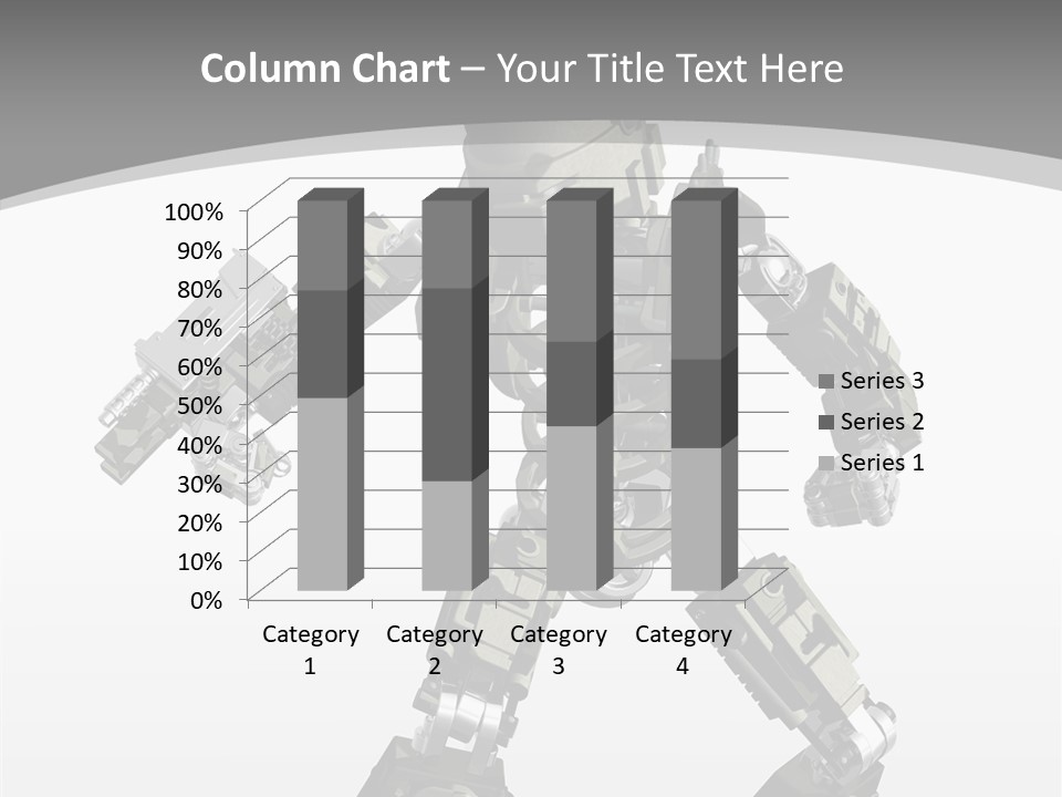 Character D Character Digital PowerPoint Template