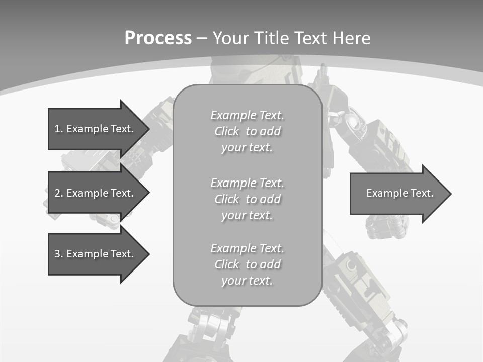 Character D Character Digital PowerPoint Template