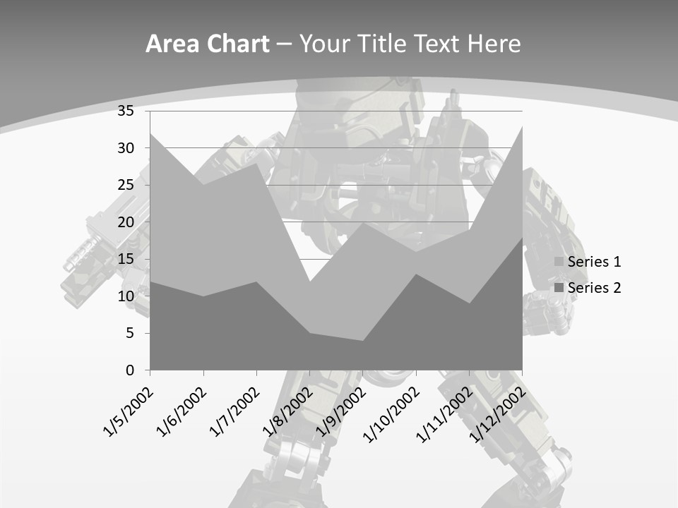 Character D Character Digital PowerPoint Template