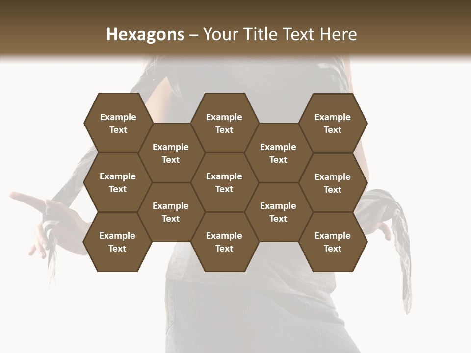 Hands White Isolated PowerPoint Template