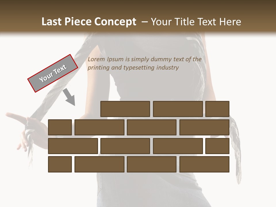 Hands White Isolated PowerPoint Template