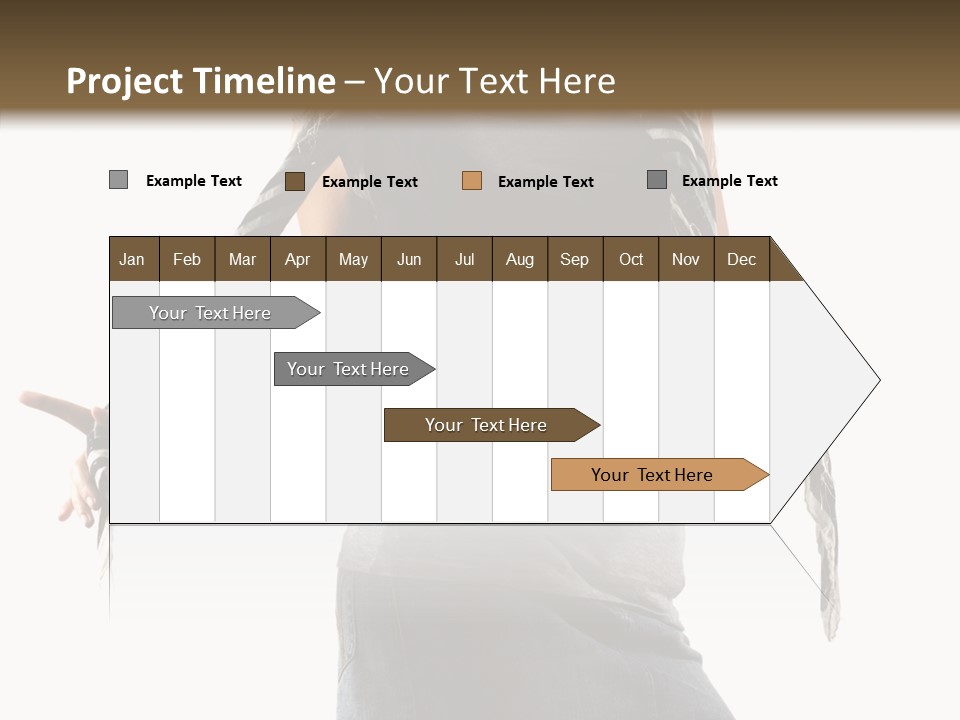 Hands White Isolated PowerPoint Template
