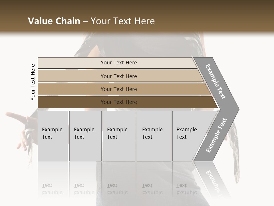 Hands White Isolated PowerPoint Template