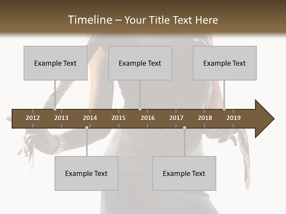 Hands White Isolated PowerPoint Template