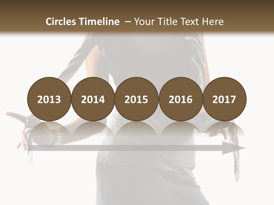 Hands White Isolated PowerPoint Template