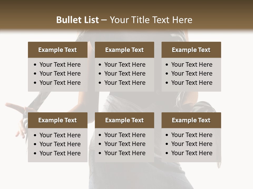 Hands White Isolated PowerPoint Template