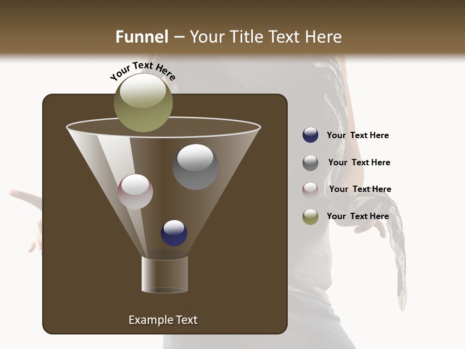 Hands White Isolated PowerPoint Template
