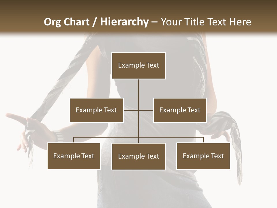 Hands White Isolated PowerPoint Template