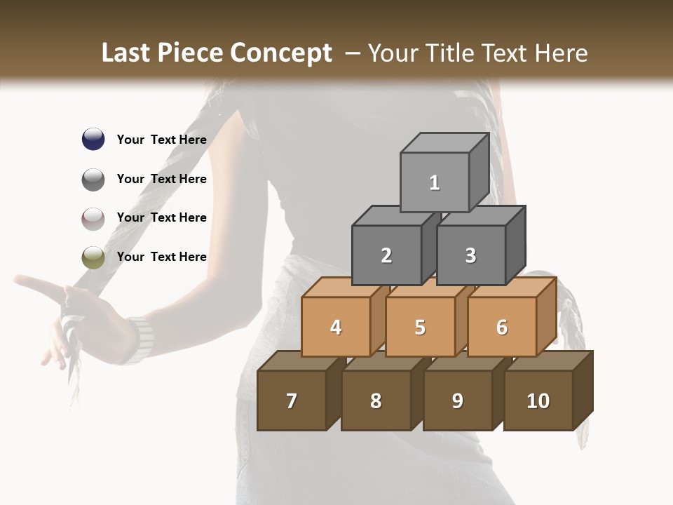 Hands White Isolated PowerPoint Template