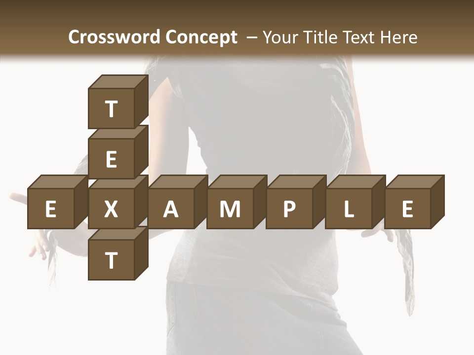 Hands White Isolated PowerPoint Template