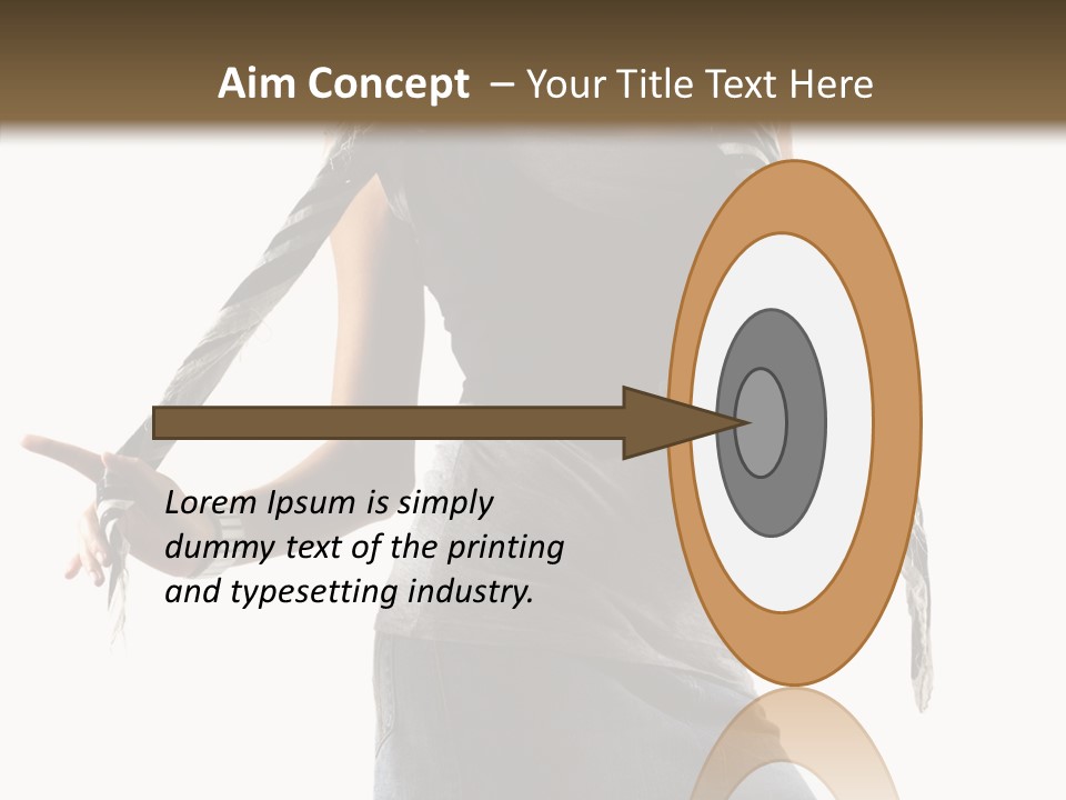 Hands White Isolated PowerPoint Template