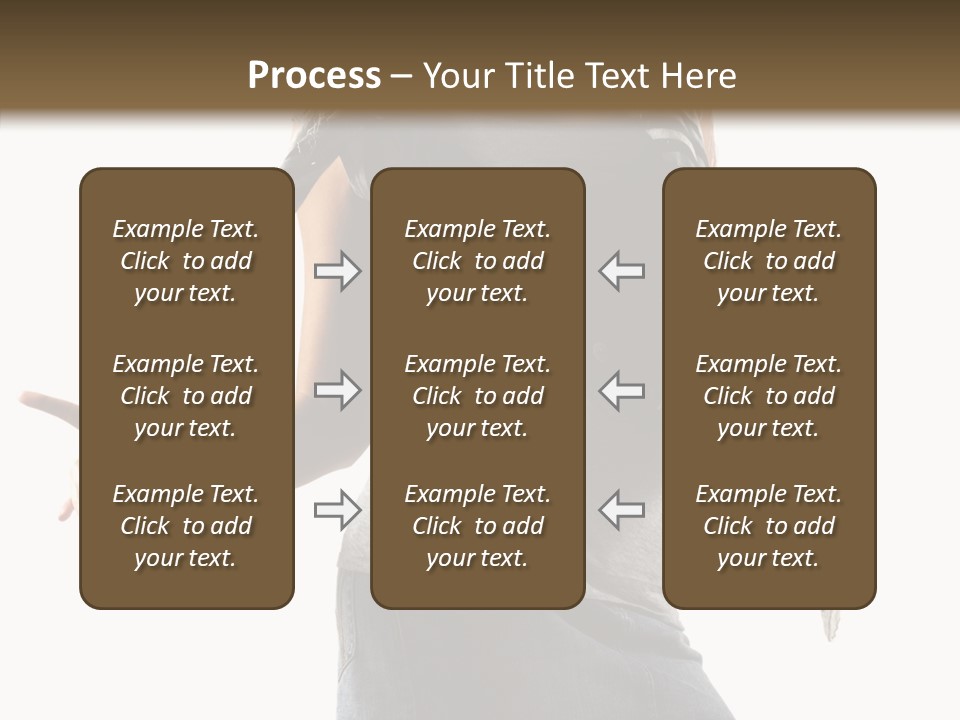 Hands White Isolated PowerPoint Template