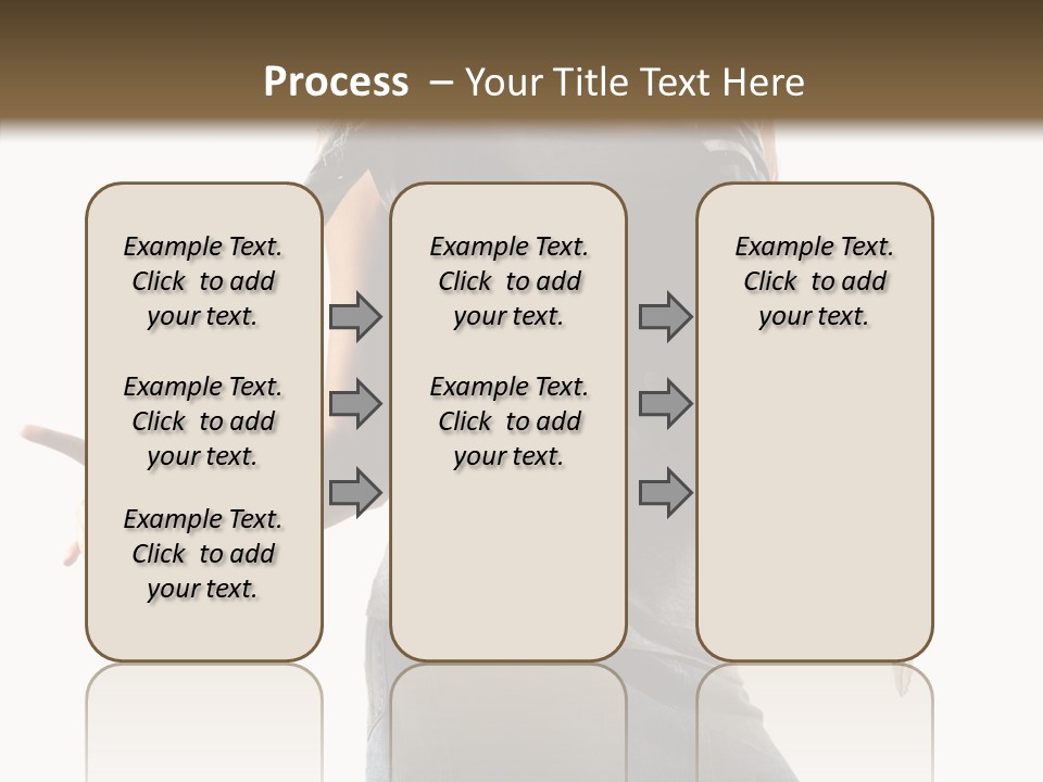 Hands White Isolated PowerPoint Template
