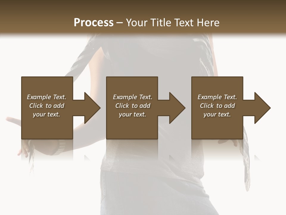 Hands White Isolated PowerPoint Template