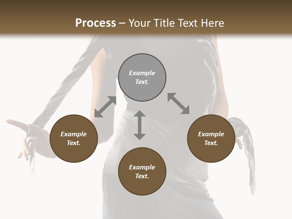Hands White Isolated PowerPoint Template