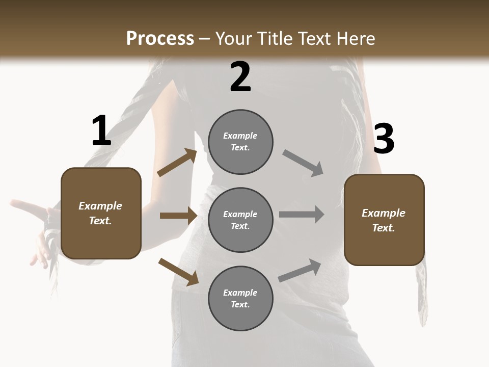 Hands White Isolated PowerPoint Template
