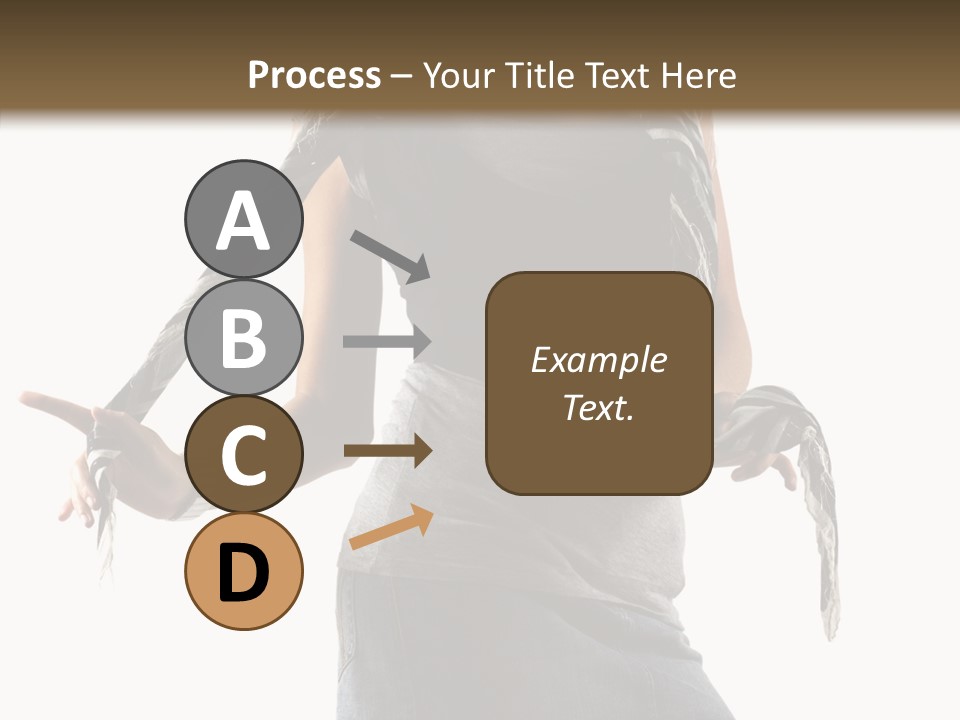 Hands White Isolated PowerPoint Template