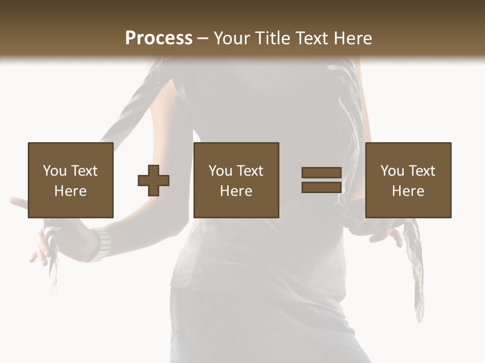 Hands White Isolated PowerPoint Template