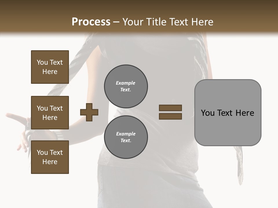 Hands White Isolated PowerPoint Template